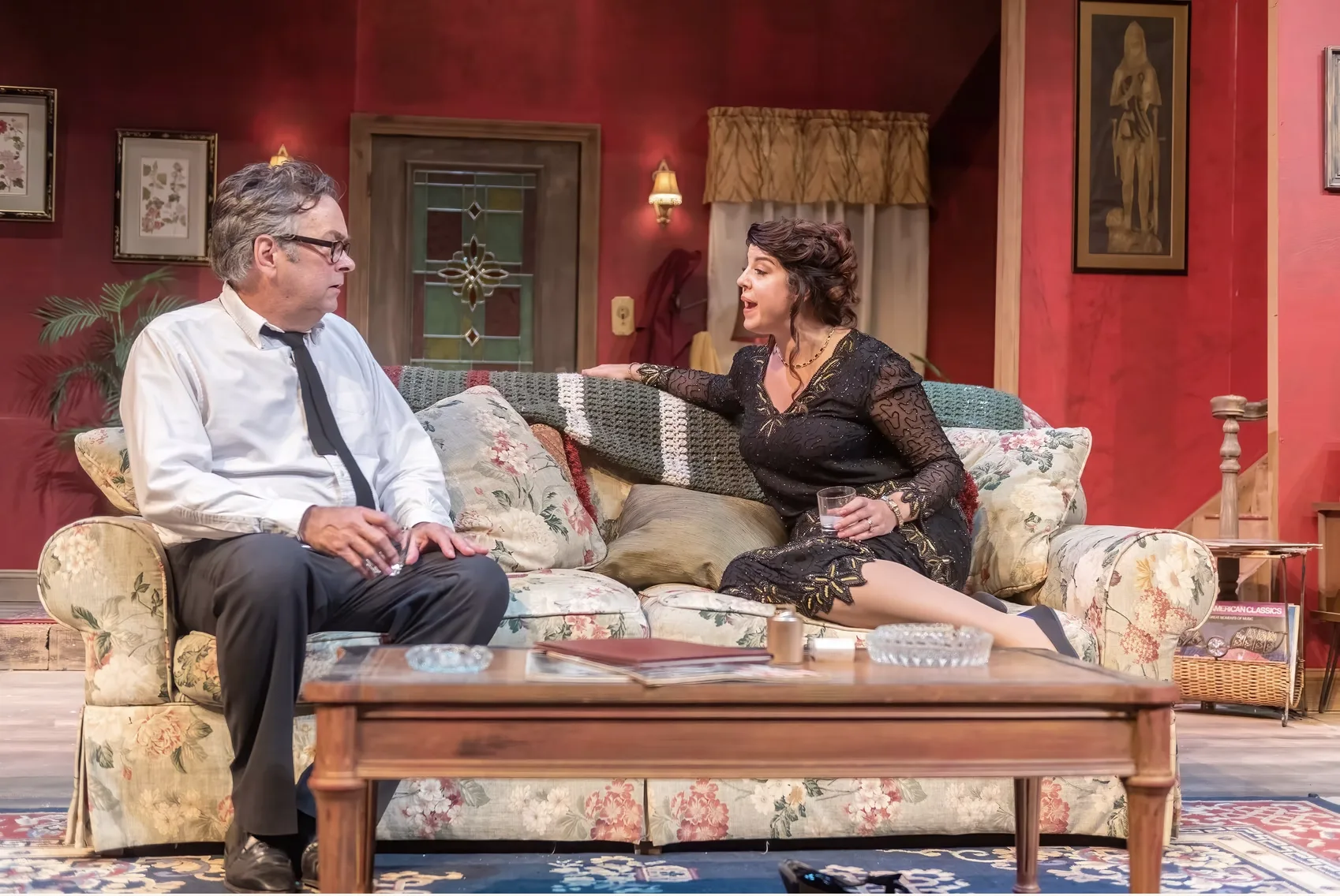 Erin Cross performing in Who's Afraid of Virginia Woolf